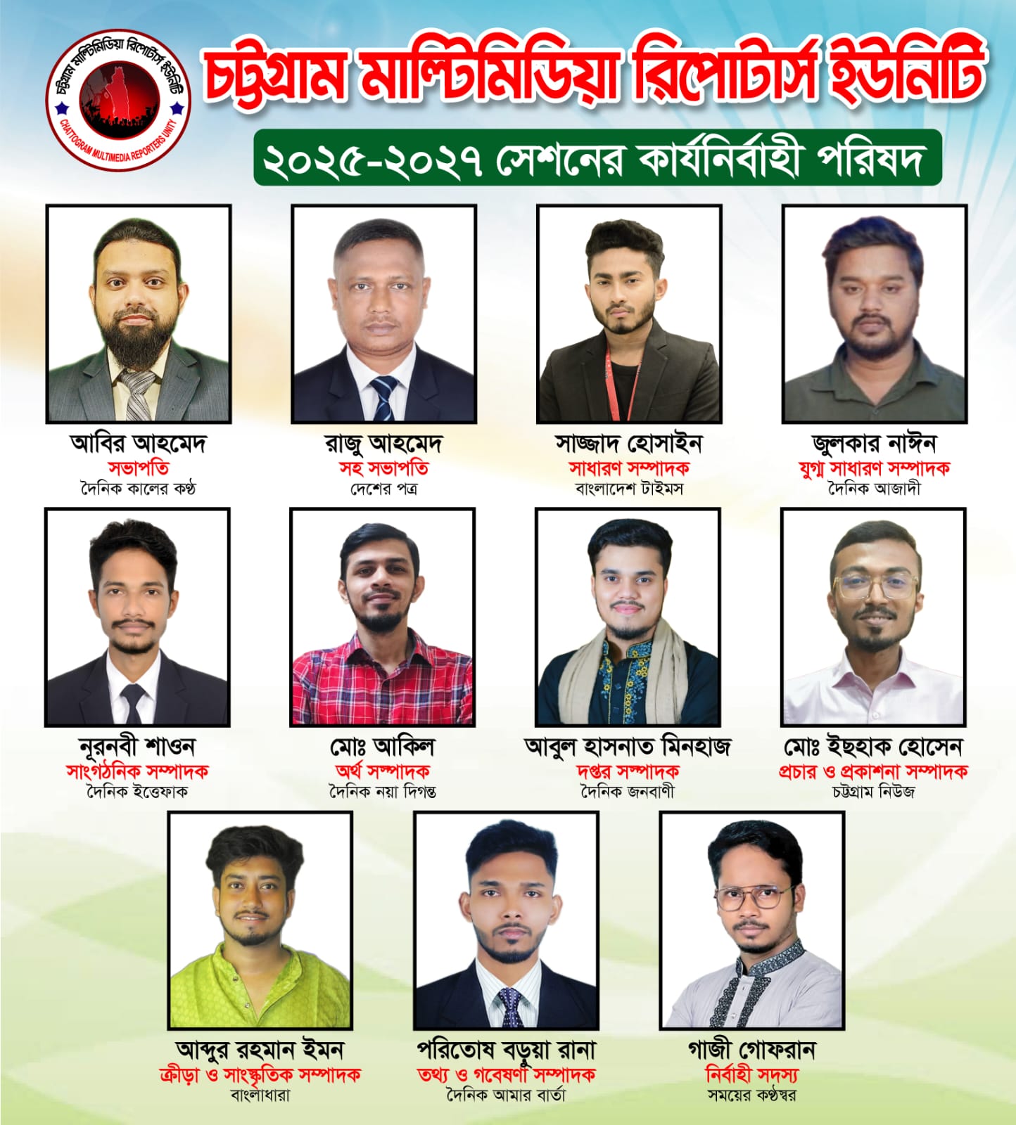 সি.এম.আর.ইউ নির্বাচনে সভাপতি আবির, সাধারণ সম্পাদক সাজ্জাদ , উৎসবমুখর পরিবেশে সম্পন্ন ভোটগ্রহণ