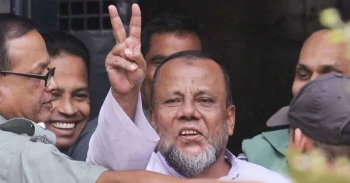 মানবতাবিরোধী অপরাধের মামলায় মৃত্যুদণ্ডপ্রাপ্ত মোবারক হোসেন খালাস