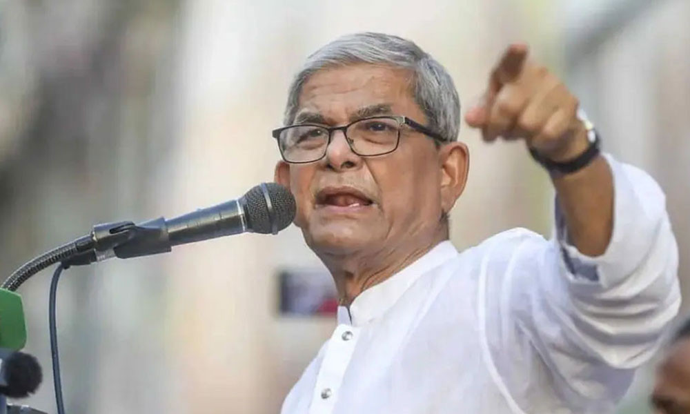 নতুন বাংলাদেশ গড়ার সুযোগ এখন মির্জা ফখরুল