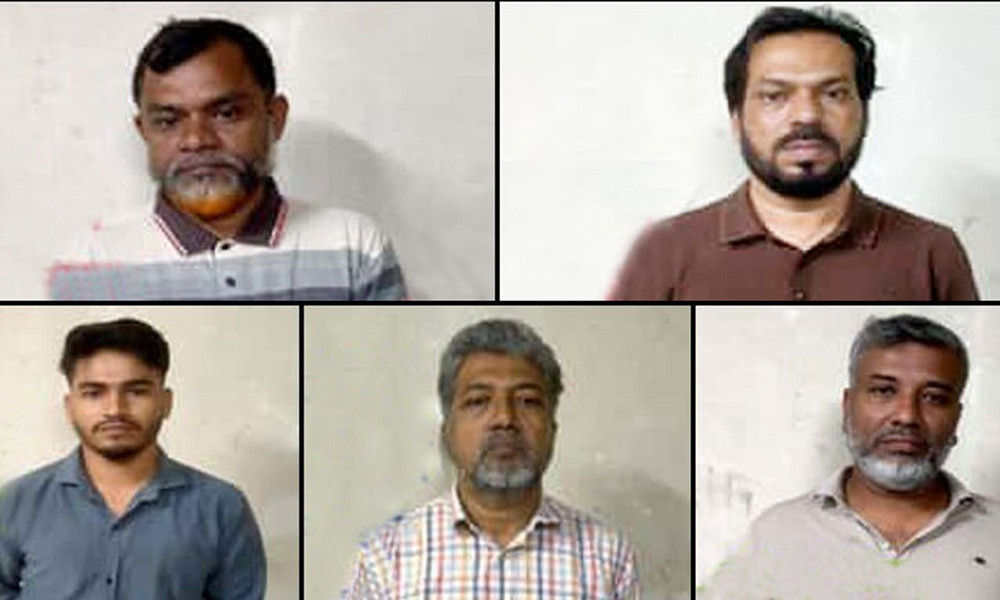 আ. লীগের আরও ৫ নেতা-কর্মী আটক