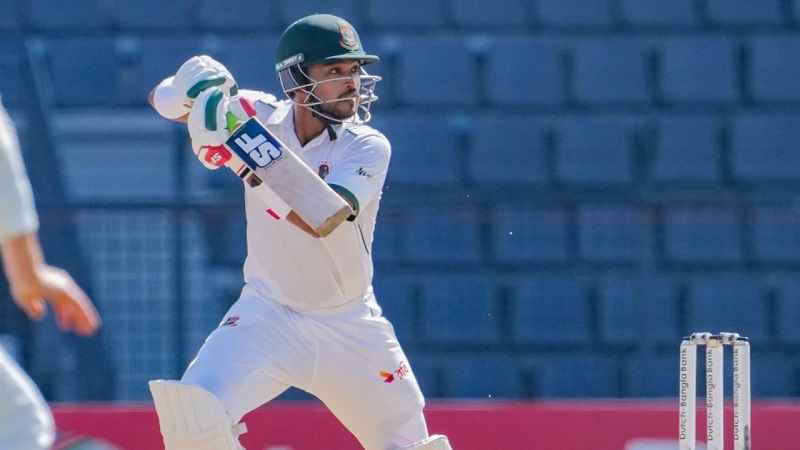 শান্তর সেঞ্চুরিতে রানপাহাড় গড়ল বাংলাদেশ, আয়ারল্যান্ডের সামনে ২৫৯ রানের লিড