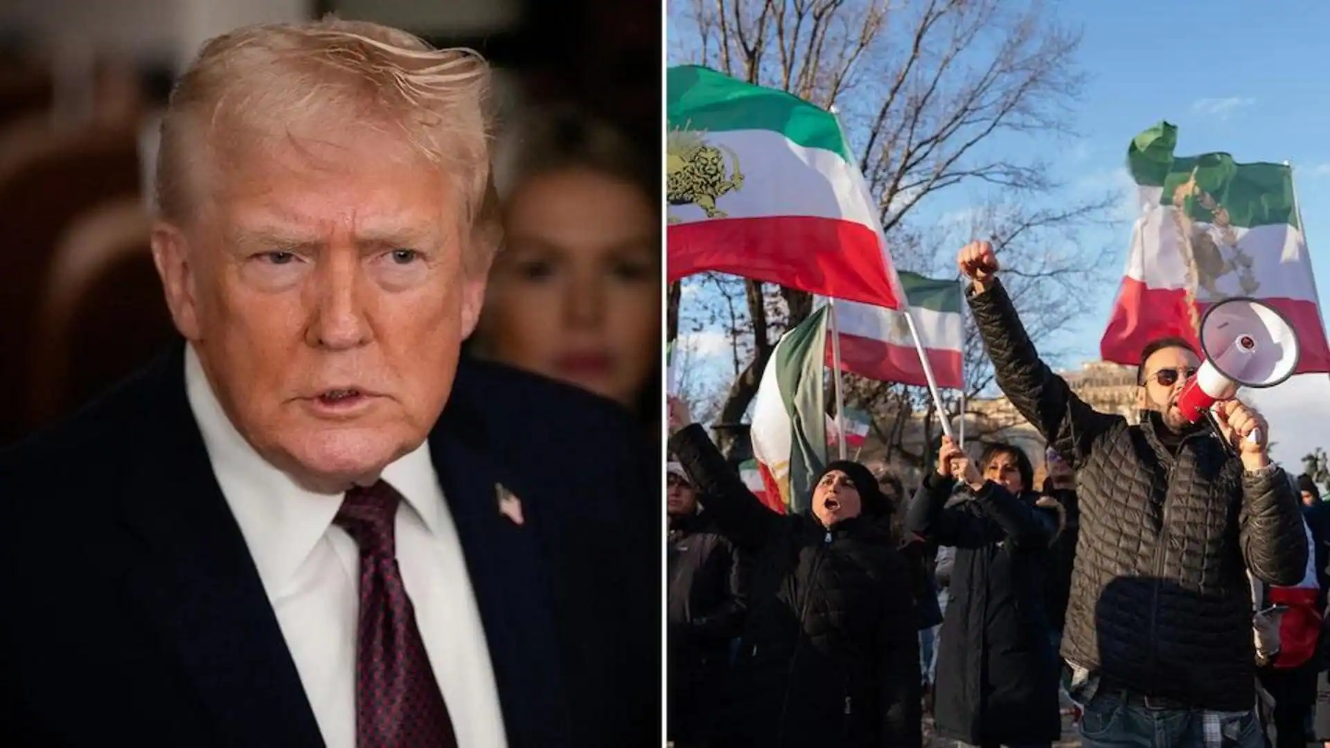 বিক্ষোভকারীদের ফাঁসি কার্যকর হলে ‘চরম কঠোর পদক্ষেপ’ নেবে ট্রাম্প