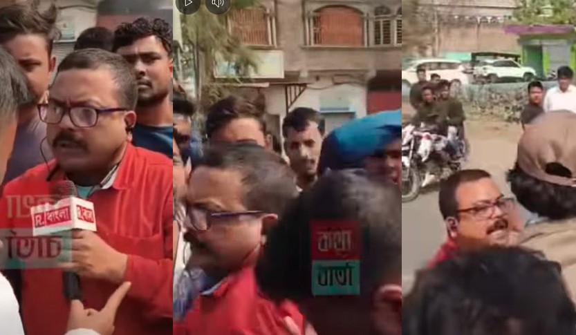 রিপাবলিক বাংলার সাংবাদিককে ধাওয়া দিয়ে বের করে দেওয়া হলো