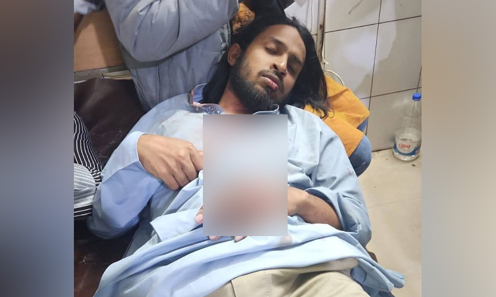 বিচারের দাবির কর্মসূচিতে সংঘর্ষ, আহত রাকসুর জিএস সালাউদ্দিন আম্মার