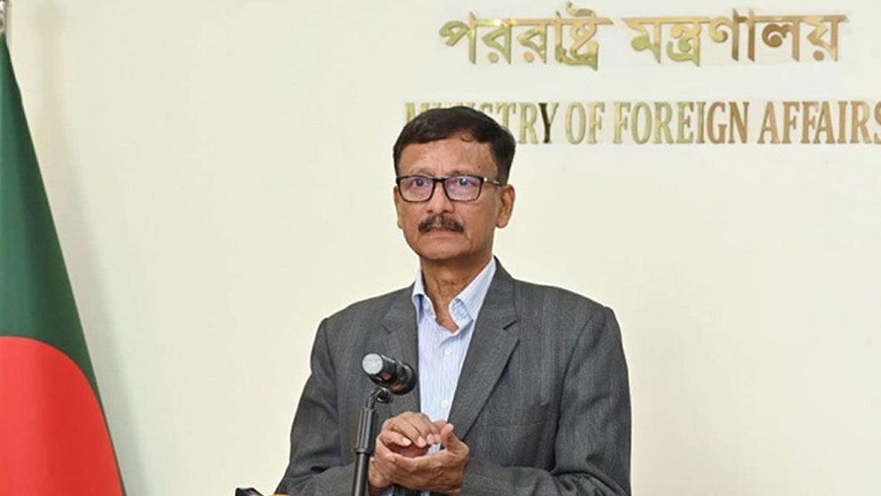 পররাষ্ট্র উপদেষ্টার বিদায় বার্তা