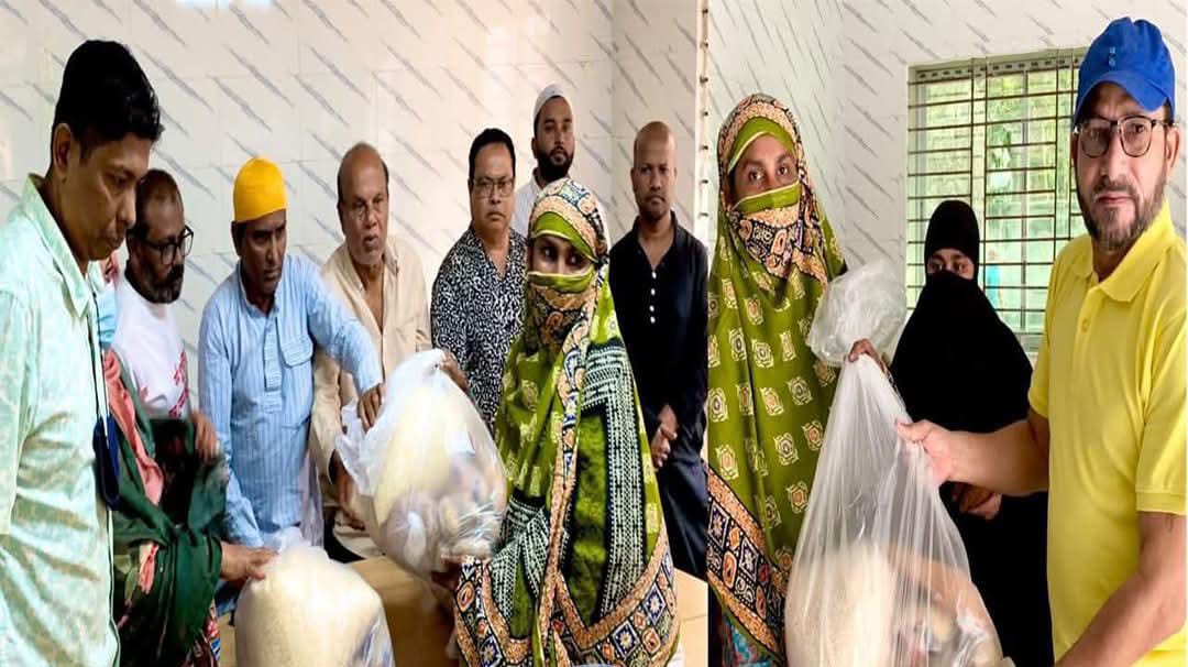 ৭১ নিউজ’-এর উদ্যোগে ইফতার ও ঈদ সামগ্রী বিতরণ