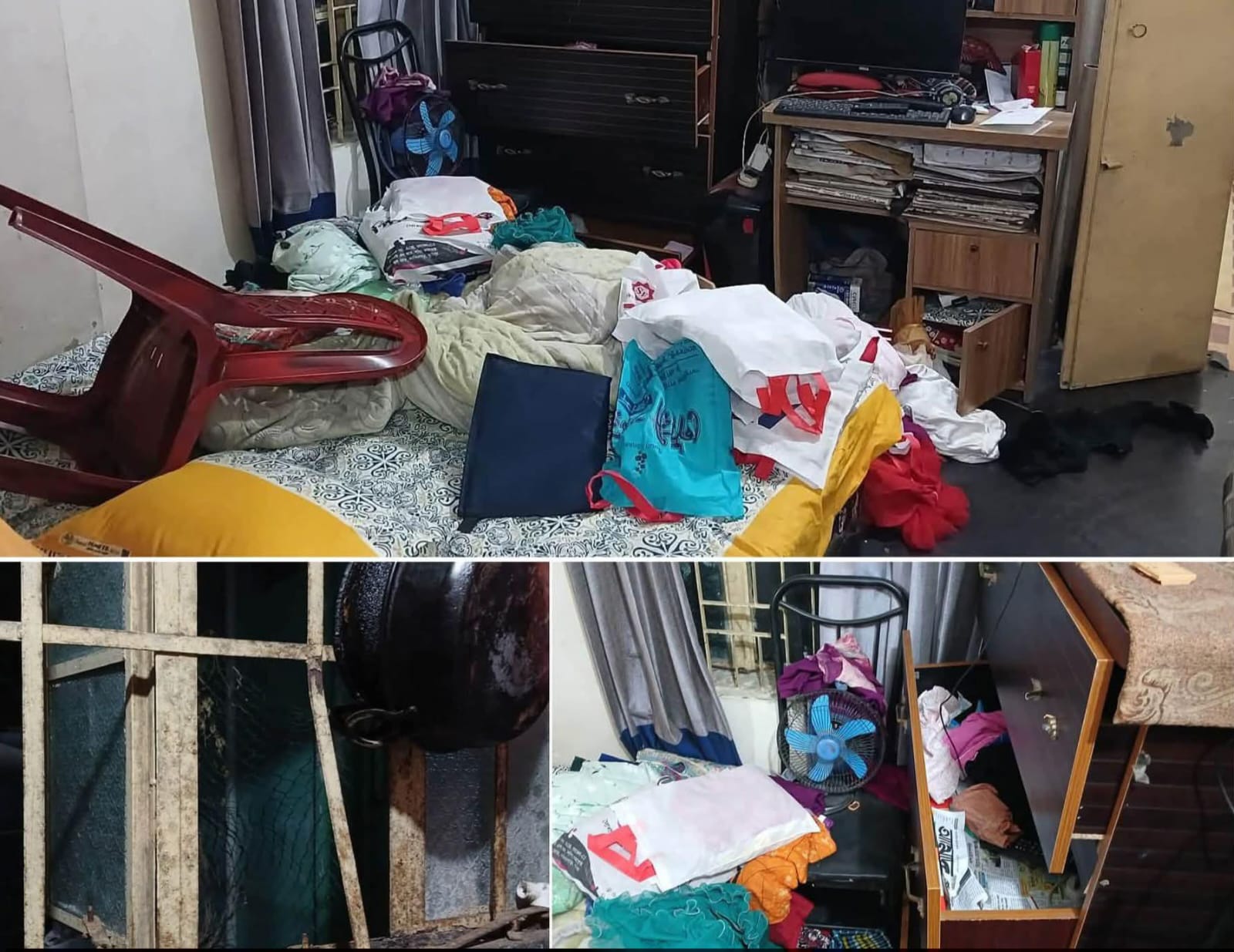 সাংবাদিক ইলিয়াস হোসাইনের বাসায় চুরি, নগদ টাকা ও মালামাল লুট