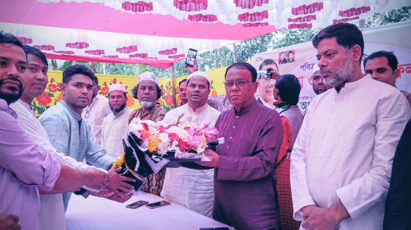 তিতাসে বিএনপি নেতা মাহফুজ সরকারের উদ্যোগে দোয়া ও ইফতার মাহফিল অনুষ্ঠিত 