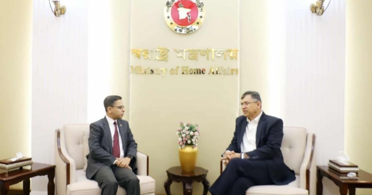 স্বরাষ্ট্রমন্ত্রীর সঙ্গে ভারতীয় হাইকমিশনারের বৈঠক