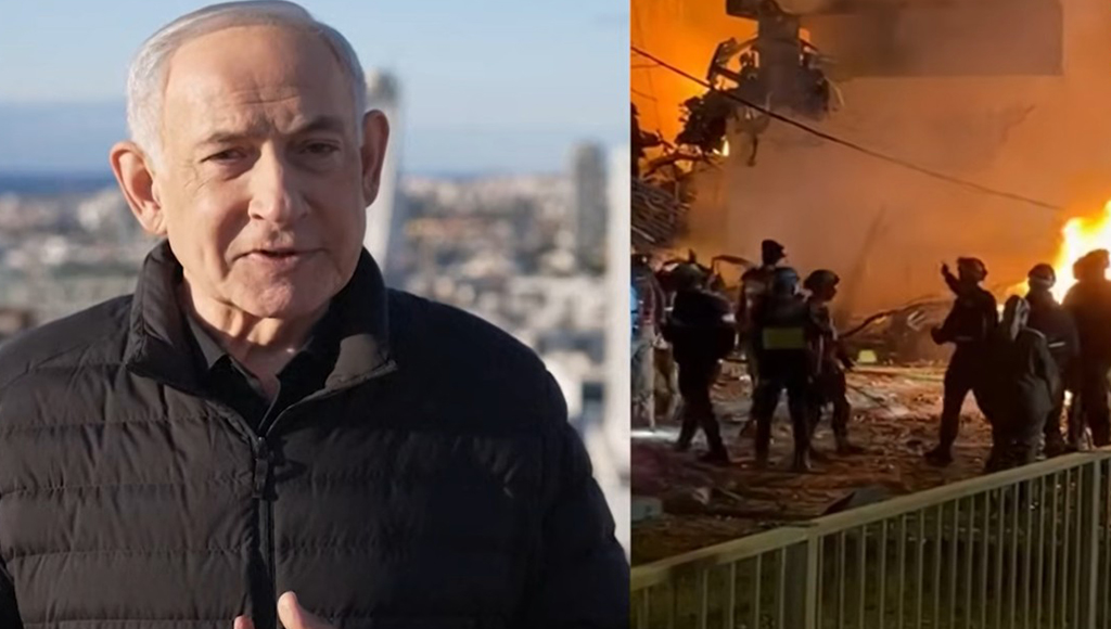 ইসরাইলি প্রধানমন্ত্রীর কার্যালয়ে ইরানের ক্ষেপণাস্ত্র হামলা, নেতানিয়াহুর পরিণতি নিয়ে ধোঁয়াশা