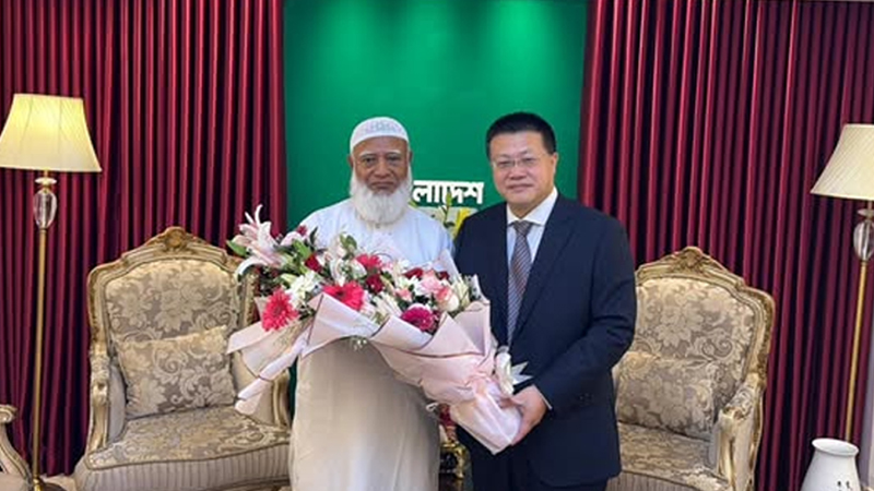 বিরোধীদলীয় নেতার সঙ্গে চীনের রাষ্ট্রদূতের সাক্ষাৎ