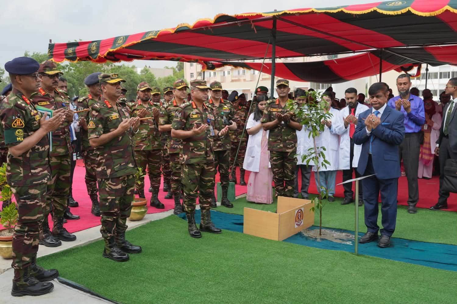 আর্মি মেডিকেল কলেজের স্থায়ী ক্যাম্পাস উদ্বোধন, ৫০০ শয্যার হাসপাতালের ভিত্তিপ্রস্তর স্থাপন