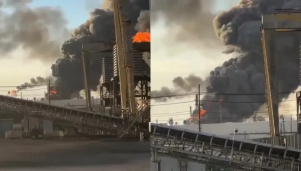 যুক্তরাষ্ট্রে তেল শোধনাগারে ভয়াবহ বিস্ফোরণ, নিরাপদ আশ্রয়ে বাসিন্দারা