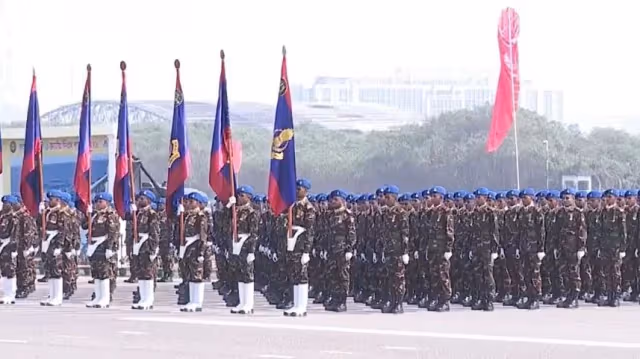 দেড় যুগ পর প্যারেড গ্রাউন্ডে স্বাধীনতা দিবসের কুচকাওয়াজ