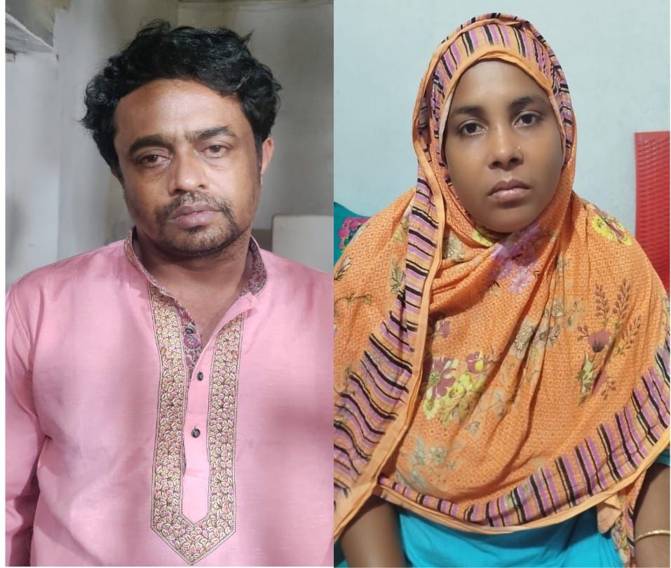 মুরাদনগরে ৩৬ পিছ ইয়াবাসহ সাবেক ইউপি সদস্য ও তাঁর স্ত্রী গ্ৰেফতার