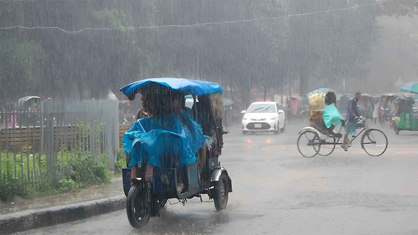 ঢাকাসহ তিন বিভাগে বজ্রবৃষ্টি ও শিলাবৃষ্টির শঙ্কা, সতর্কতা আবহাওয়া অধিদপ্তরের