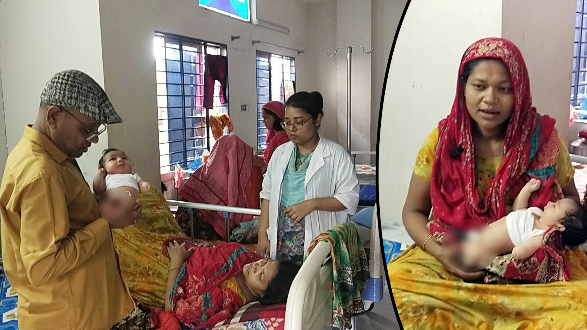 নেছারাবাদে বিকলঙ্গ সন্তান ত্যাগে পিতার চাপ, মায়ের দৃঢ় অবস্থান